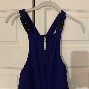 Lands End Girls Boys Ski Bibs Pants size 6 terrific condition